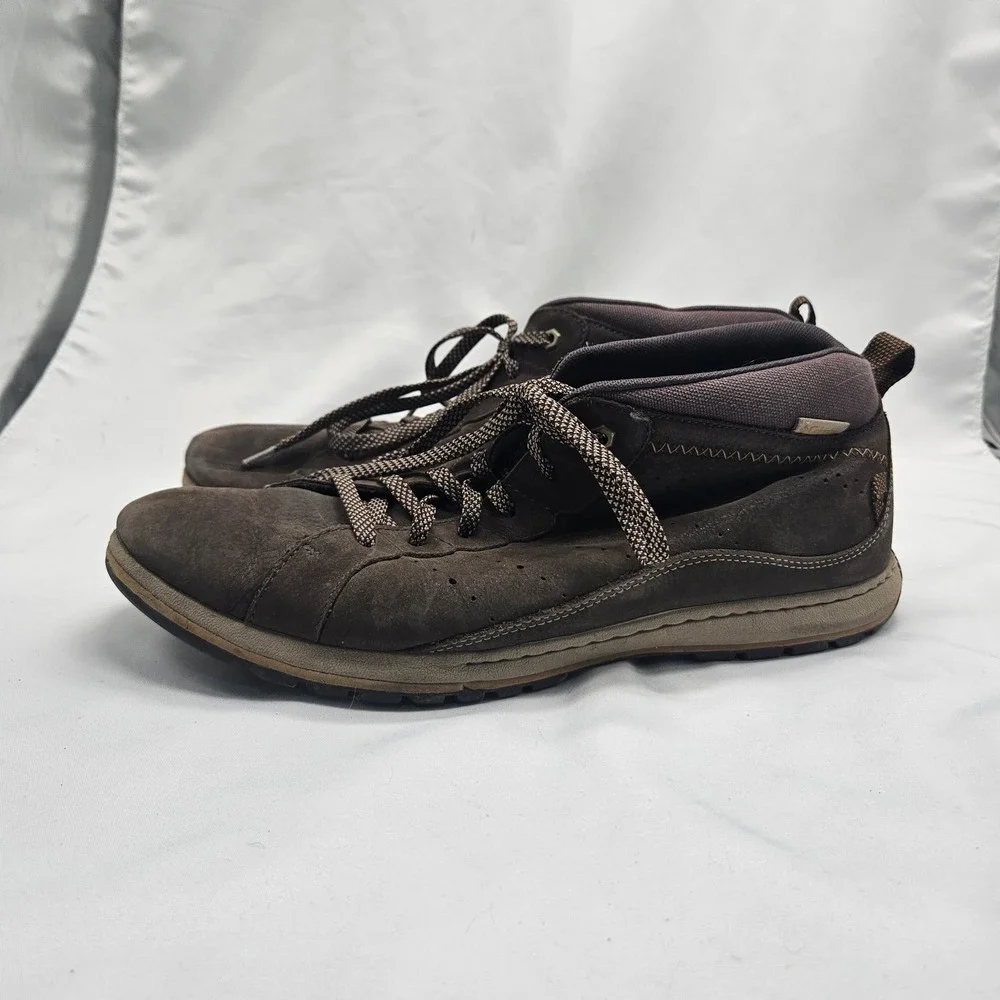 COLUMBIA Three Passes Brown Leather Chukka boots YM5290-059 Men's 13
